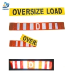 Reflective PVC Banner - Double Sided Reflective Oversize Load Vehicle Roll Up Banner